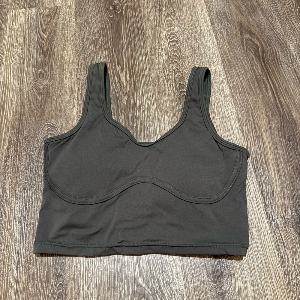 Grey Women's Sports Bra